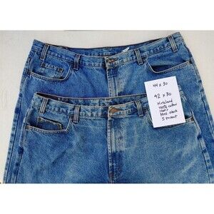 Men’s Blue Jeans Size 42x30 By Kirkland